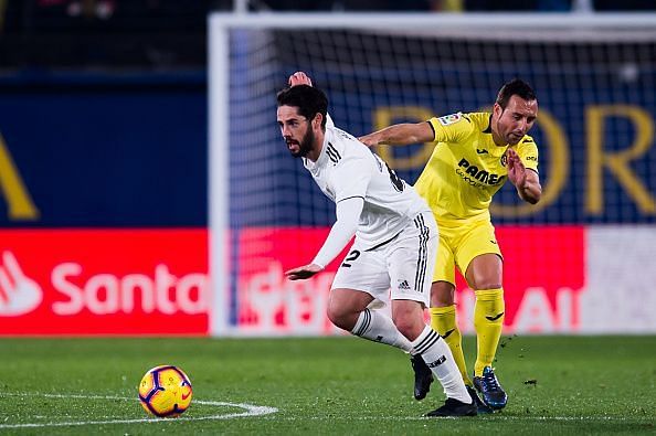 Isco has been relegated to the bench